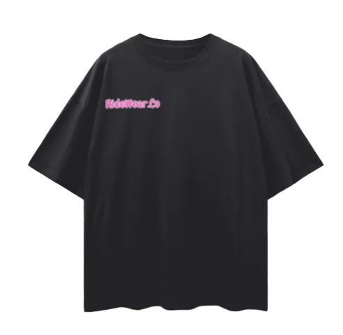 (LIMITED) RideWear Tee - Black & Pink