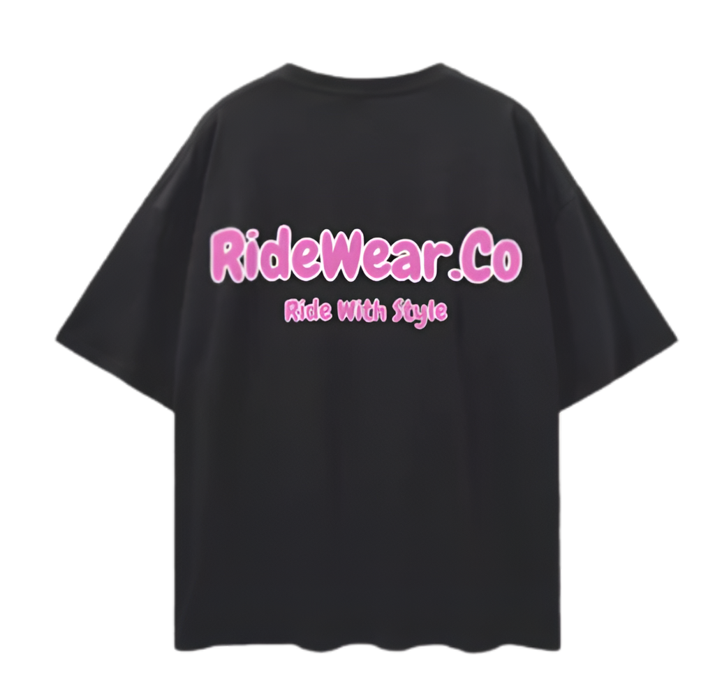(LIMITED) RideWear Tee - Black & Pink