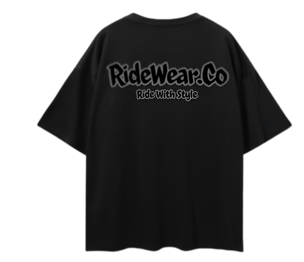 RideWear Tee - Black & Grey