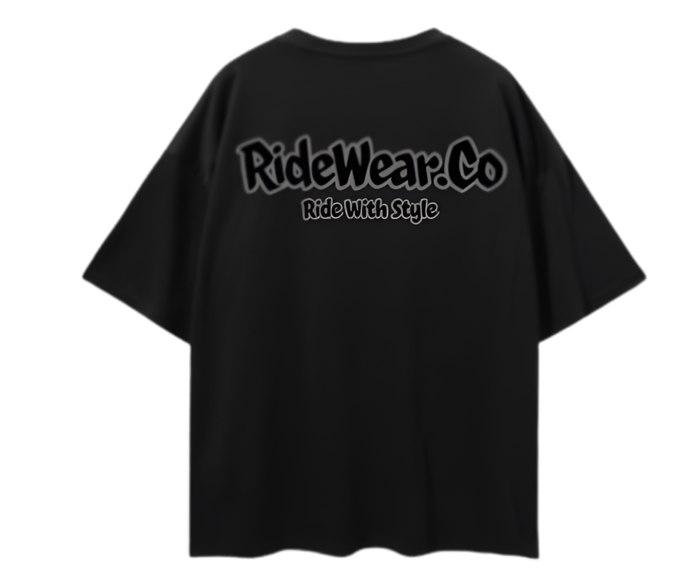 RideWear Tee - Black & Grey