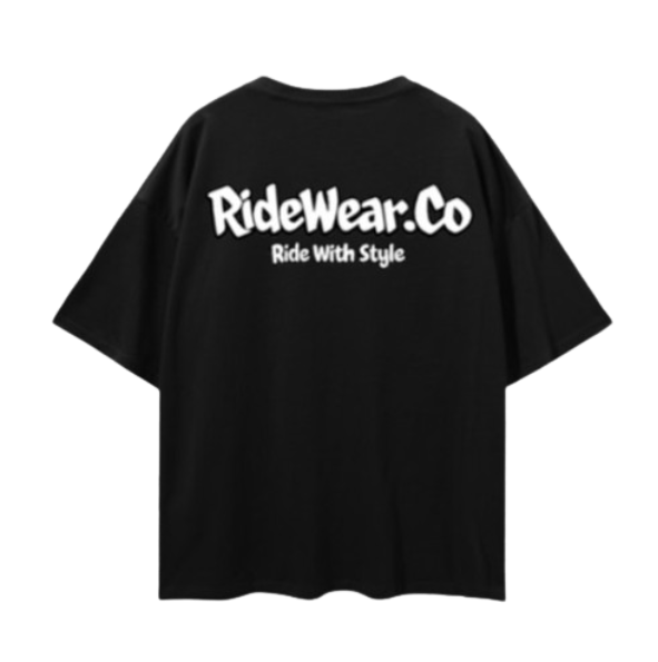RideWear Tee - Black & White