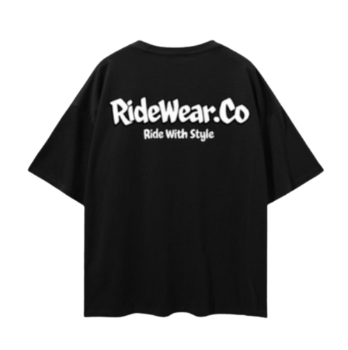 RideWear Tee - Black & White