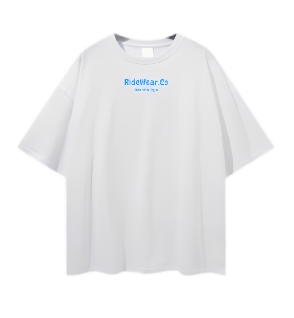(LIMITED) RideWear Tee - White & Blue