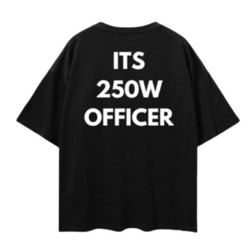 RideWear Tee - 250W OFFICER